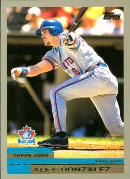 #201 Alex Gonzalez - Toronto Blue Jays - 2000 Topps Baseball