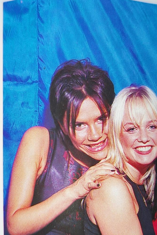 #113 Spice Girls (puzzle 1) - 1999 Panini Smash Hits Stickers