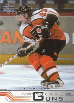#202 Kirby Law - Philadelphia Flyers - 2001-02 Upper Deck Hockey