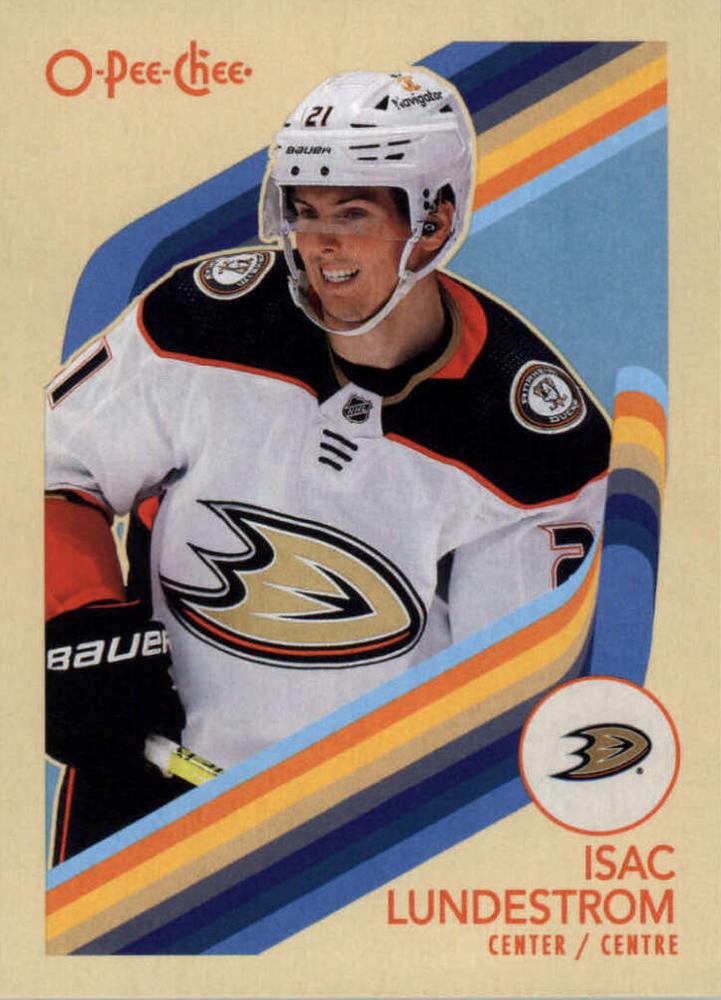 #202 Isac Lundestrom - Anaheim Ducks - 2023-24 O-Pee-Chee - Retro Hockey