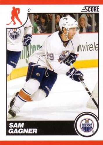 #202 Sam Gagner - Edmonton Oilers - 2010-11 Score Hockey