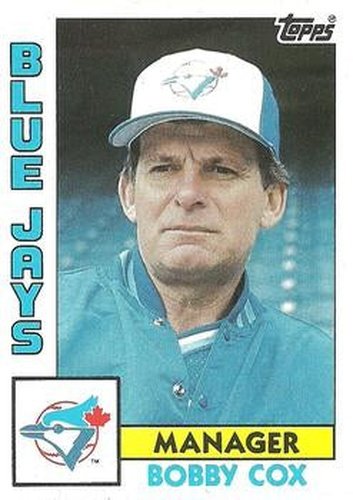 #202 Bobby Cox - Toronto Blue Jays - 1984 Topps Baseball