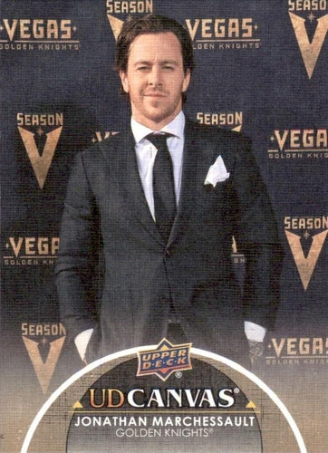 #C202 Jonathan Marchessault - Vegas Golden Knights - 2021-22 Upper Deck - UD Canvas Hockey