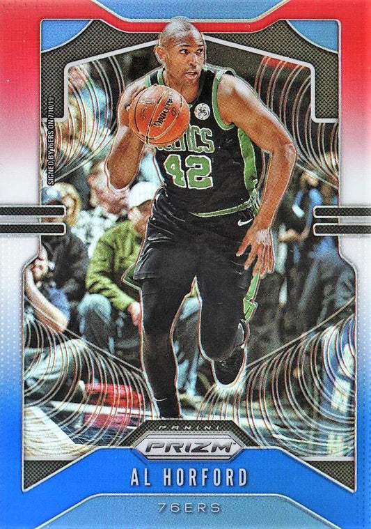 #202 Al Horford - Philadelphia 76ers - 2019-20 Panini Prizm - Prizms Red White and Blue Basketball
