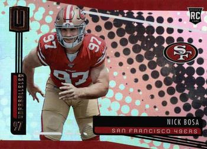 #202 Nick Bosa - San Francisco 49ers - 2019 Panini Unparalleled Football