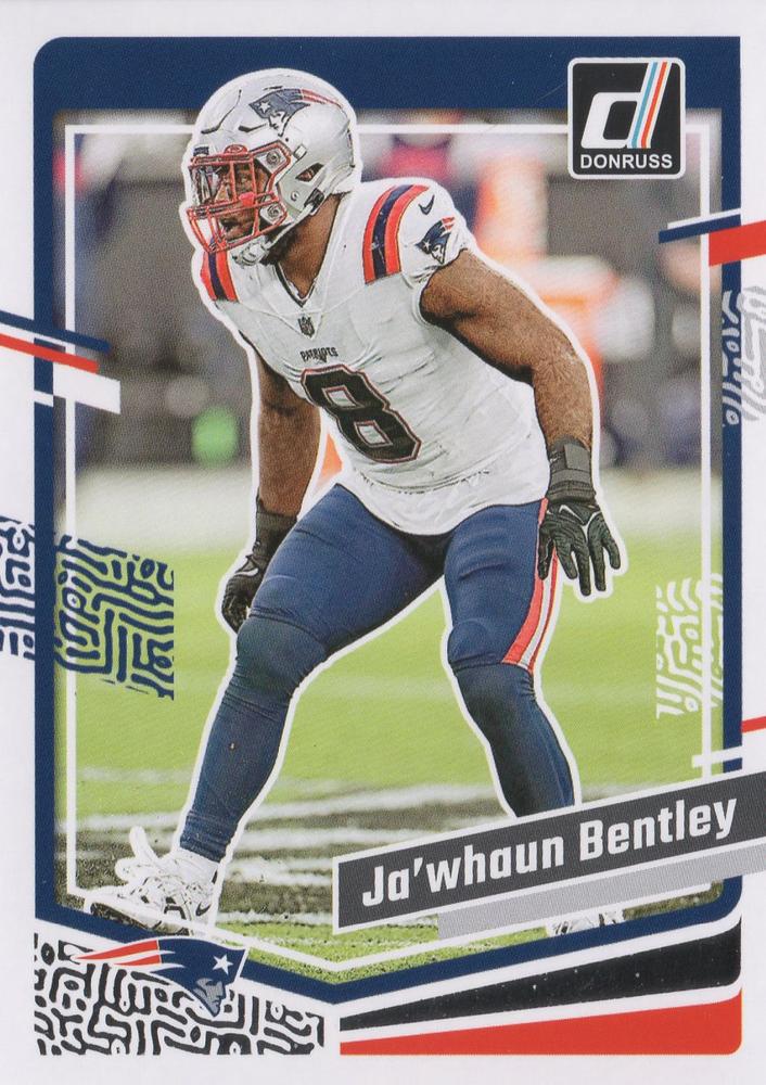 #202 Ja'whaun Bentley - New England Patriots - 2023 Donruss Football