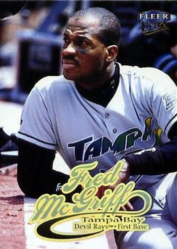 #202 Fred McGriff - Tampa Bay Devil Rays - 1999 Ultra Baseball
