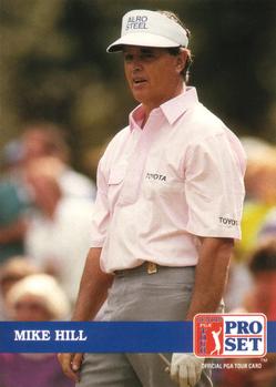#202 Mike Hill - 1992 Pro Set PGA Tour Golf