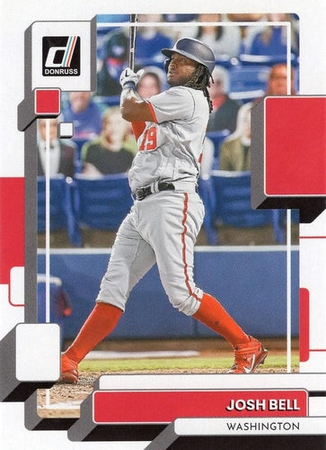 #202 Josh Bell - Washington Nationals - 2022 Donruss Baseball