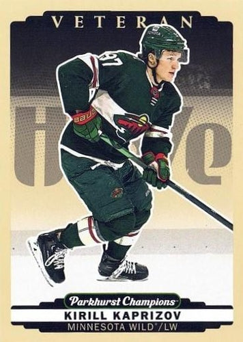 #202 Kirill Kaprizov - Minnesota Wild - 2022-23 Parkhurst Champions Hockey