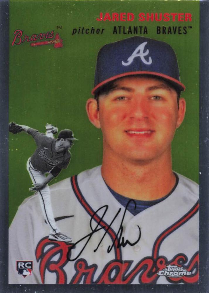 #202 Jared Shuster - Atlanta Braves - 2023 Topps Chrome Platinum Anniversary Baseball