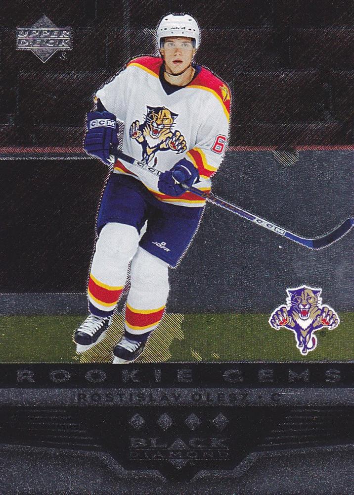 #202 Rostislav Olesz - Florida Panthers - 2005-06 Upper Deck Black Diamond Hockey