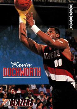 #202 Kevin Duckworth - Portland Trail Blazers - 1992-93 SkyBox Basketball