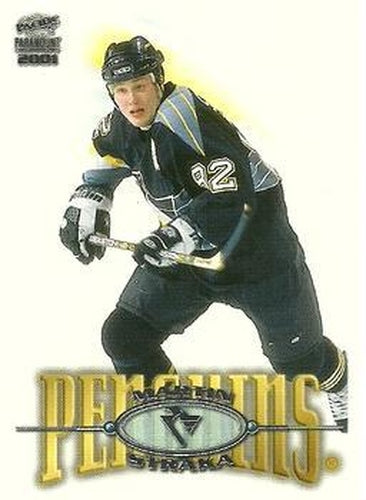 #202 Martin Straka - Pittsburgh Penguins - 2000-01 Pacific Paramount Hockey