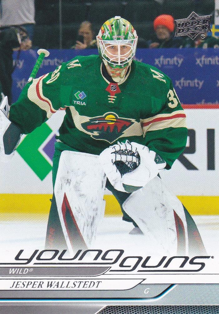 #202 Jesper Wallstedt - Minnesota Wild - 2024-25 Upper Deck Hockey