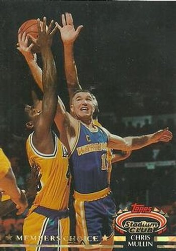 #202 Chris Mullin - Golden State Warriors - 1992-93 Stadium Club Basketball