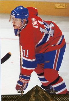 #202 Saku Koivu - Montreal Canadiens - 1996-97 Pinnacle Hockey