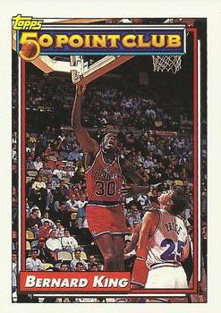 #202 Bernard King - Washington Bullets - 1992-93 Topps Basketball