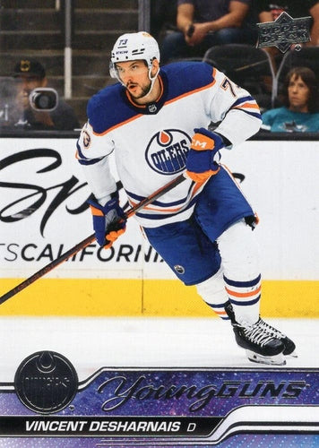 #202 Vincent Desharnais - Edmonton Oilers - 2023-24 Upper Deck Hockey