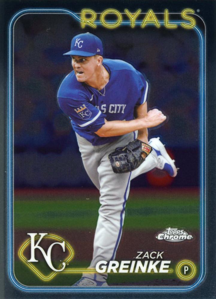 #202 Zack Greinke - Kansas City Royals - 2024 Topps Chrome Baseball