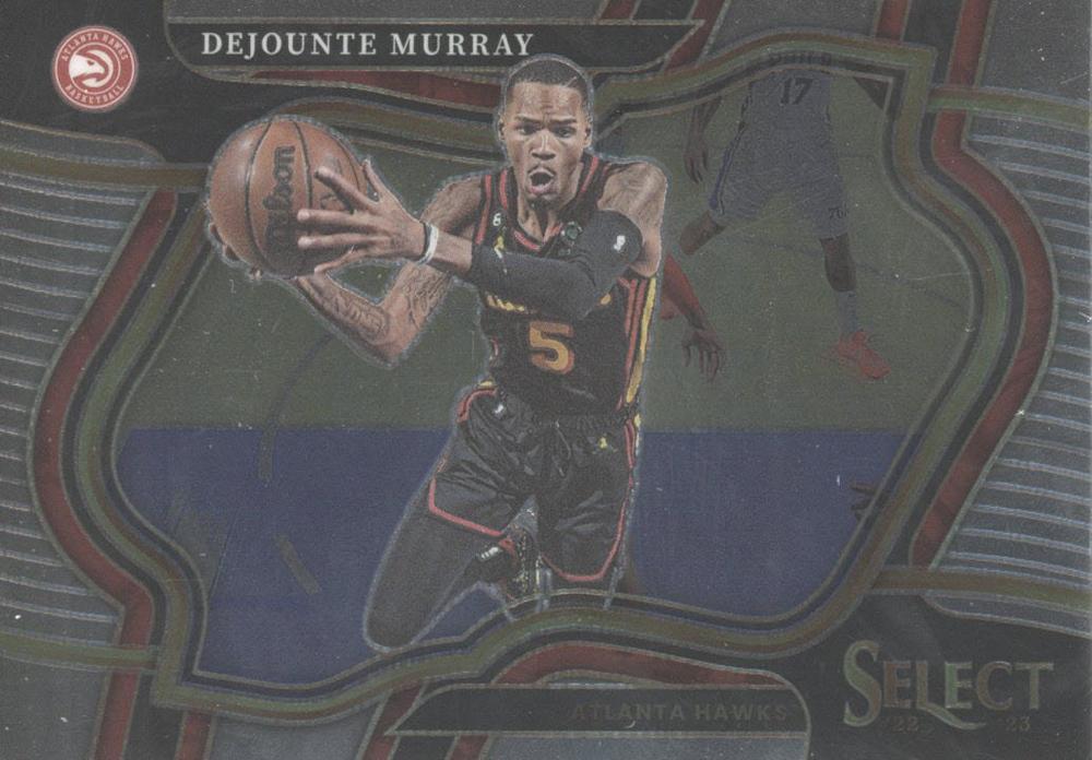 #202 Dejounte Murray - Atlanta Hawks - 2022-23 Panini Select Basketball