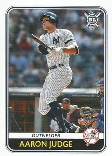 #203 Aaron Judge - New York Yankees - 2020 Topps Big League Baseball