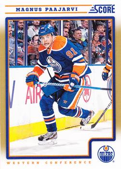 #203 Magnus Paajarvi - Edmonton Oilers - 2012-13 Score - Gold Rush Hockey