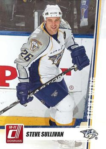 #203 Steve Sullivan - Nashville Predators - 2010-11 Donruss Hockey