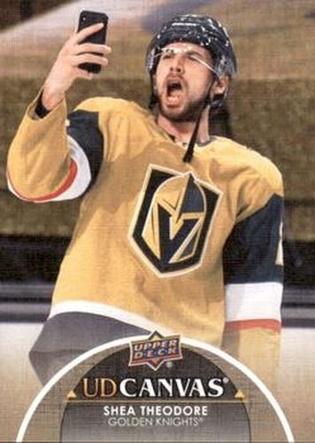 #C203 Shea Theodore - Vegas Golden Knights - 2021-22 Upper Deck - UD Canvas Hockey