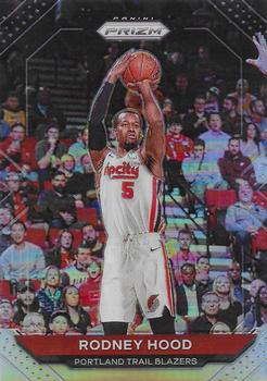 #203 Rodney Hood - Portland Trail Blazers - 2020-21 Panini Prizm - Silver Prizms Basketball
