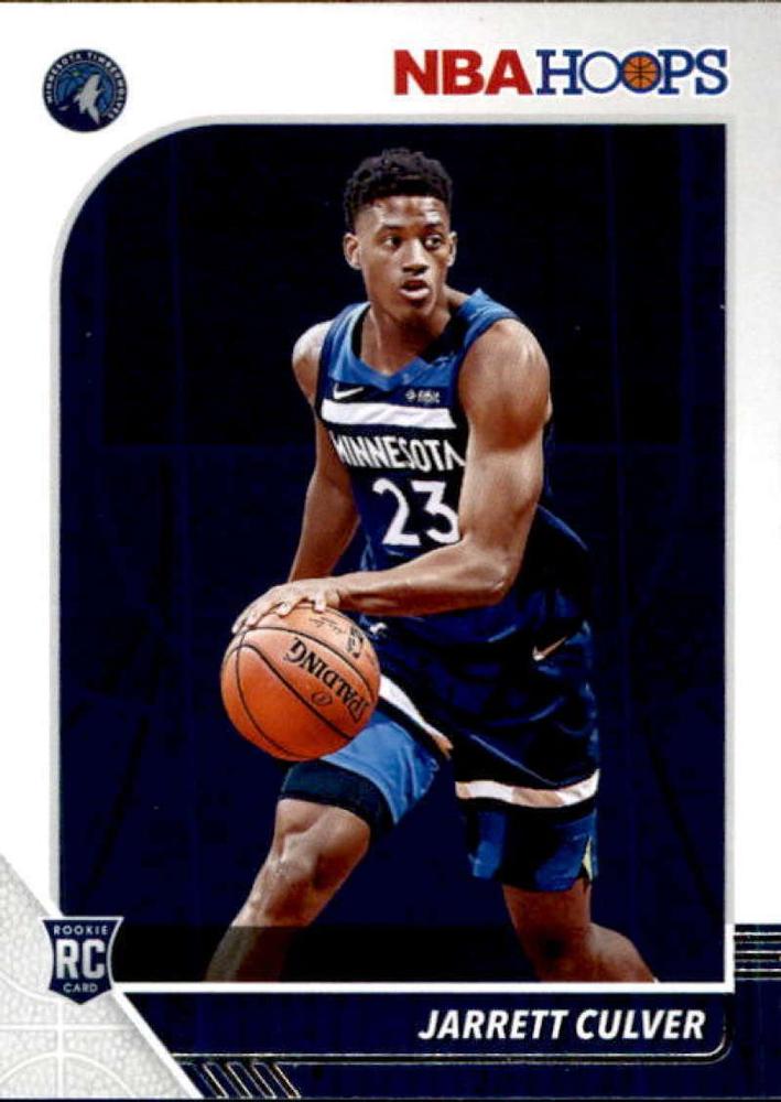 #203 Jarrett Culver - Minnesota Timberwolves - 2019-20 Hoops Basketball