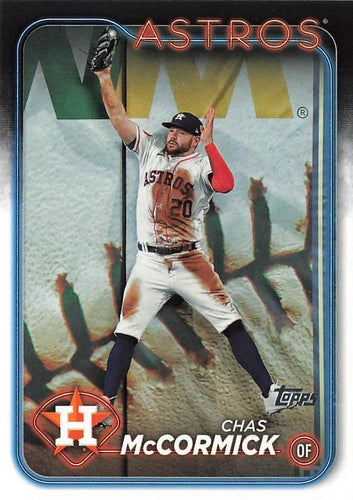 #203 Chas McCormick - Houston Astros - 2024 Topps Baseball