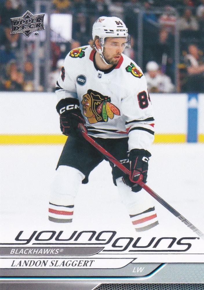 #203 Landon Slaggert - Chicago Blackhawks - 2024-25 Upper Deck Hockey