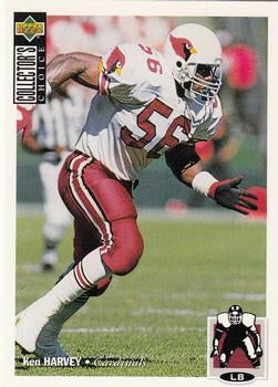 #203 Ken Harvey - Arizona Cardinals - 1994 Collector's Choice Football