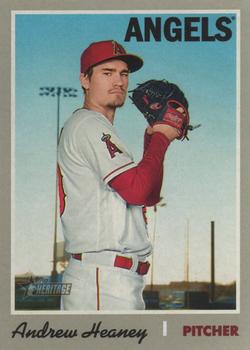 #203 Andrew Heaney - Los Angeles Angels - 2019 Topps Heritage Baseball