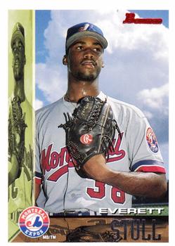 #203 Everett Stull - Montreal Expos - 1995 Bowman Baseball