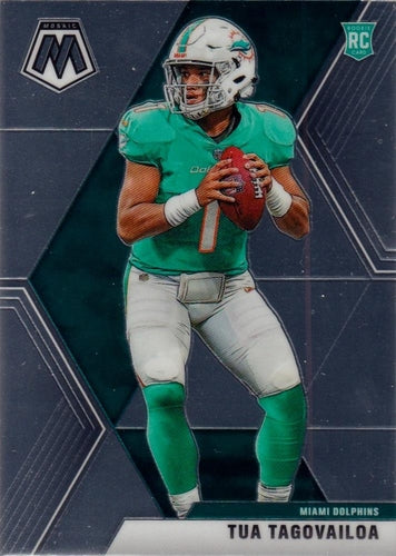 #203 Tua Tagovailoa - Miami Dolphins - 2020 Panini Mosaic Football