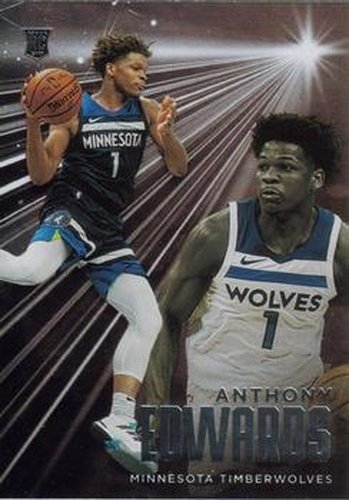 #203 Anthony Edwards - Minnesota Timberwolves - 2020-21 Panini Chronicles Basketball