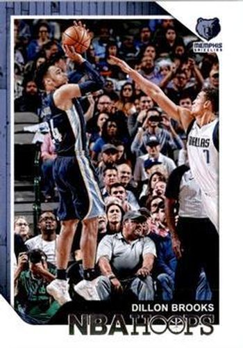 #203 Dillon Brooks - Memphis Grizzlies - 2018-19 Hoops Basketball