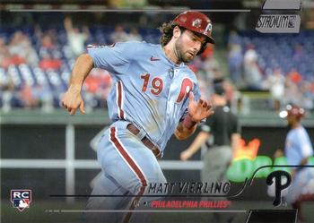 #203 Matt Vierling - Philadelphia Phillies - 2022 Stadium Club Baseball