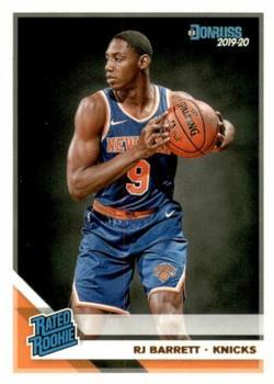 #203 RJ Barrett - New York Knicks - 2019-20 Donruss Basketball