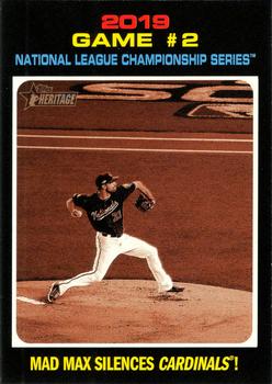 #203 Mad Max Silences Cardinals! - Washington Nationals - 2020 Topps Heritage Baseball