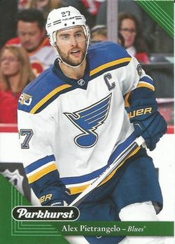#203 Alex Pietrangelo - St. Louis Blues - 2017-18 Parkhurst Hockey