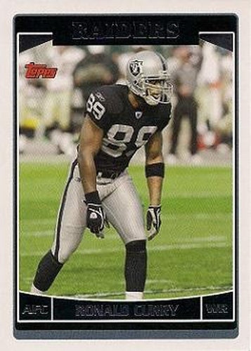 #203 Ronald Curry - Oakland Raiders - 2006 Topps Football