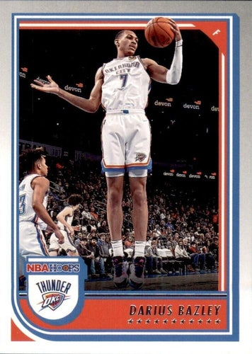 #204 Darius Bazley - Oklahoma City Thunder - 2022-23 Hoops Basketball