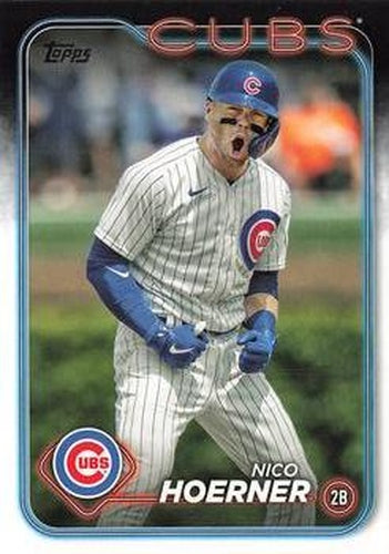 #204 Nico Hoerner - Chicago Cubs - 2024 Topps Baseball