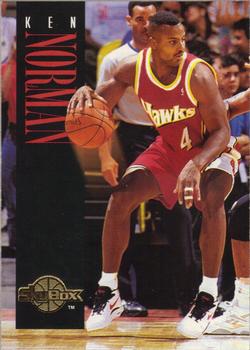 #204 Ken Norman - Atlanta Hawks - 1994-95 SkyBox Premium Basketball