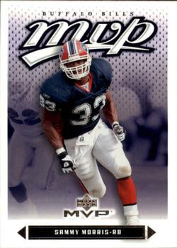 #204 Sammy Morris - Buffalo Bills - 2003 Upper Deck MVP Football
