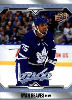 #204 Ryan Reaves - Toronto Maple Leafs - 2024-25 Upper Deck MVP Hockey