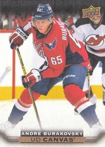 #C204 Andre Burakovsky - Washington Capitals - 2015-16 Upper Deck - UD Canvas Hockey